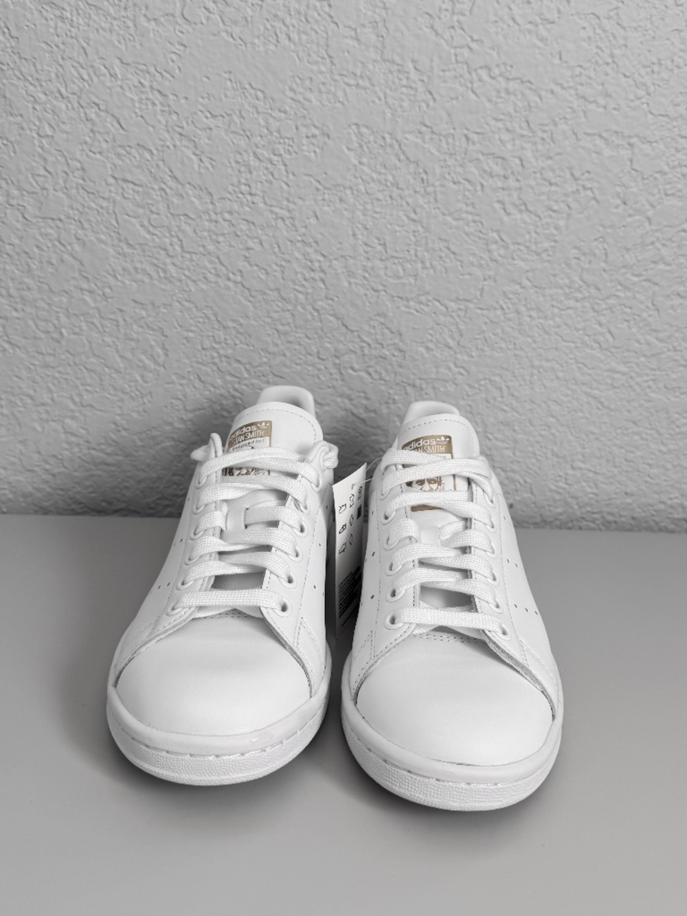 Adidas Stan Smith White/Gold - Women’s 6.5 B
